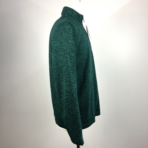 NWT Izod Botanical Garden 1/4 Zip Fleece Sweater - Picture 2 of 8